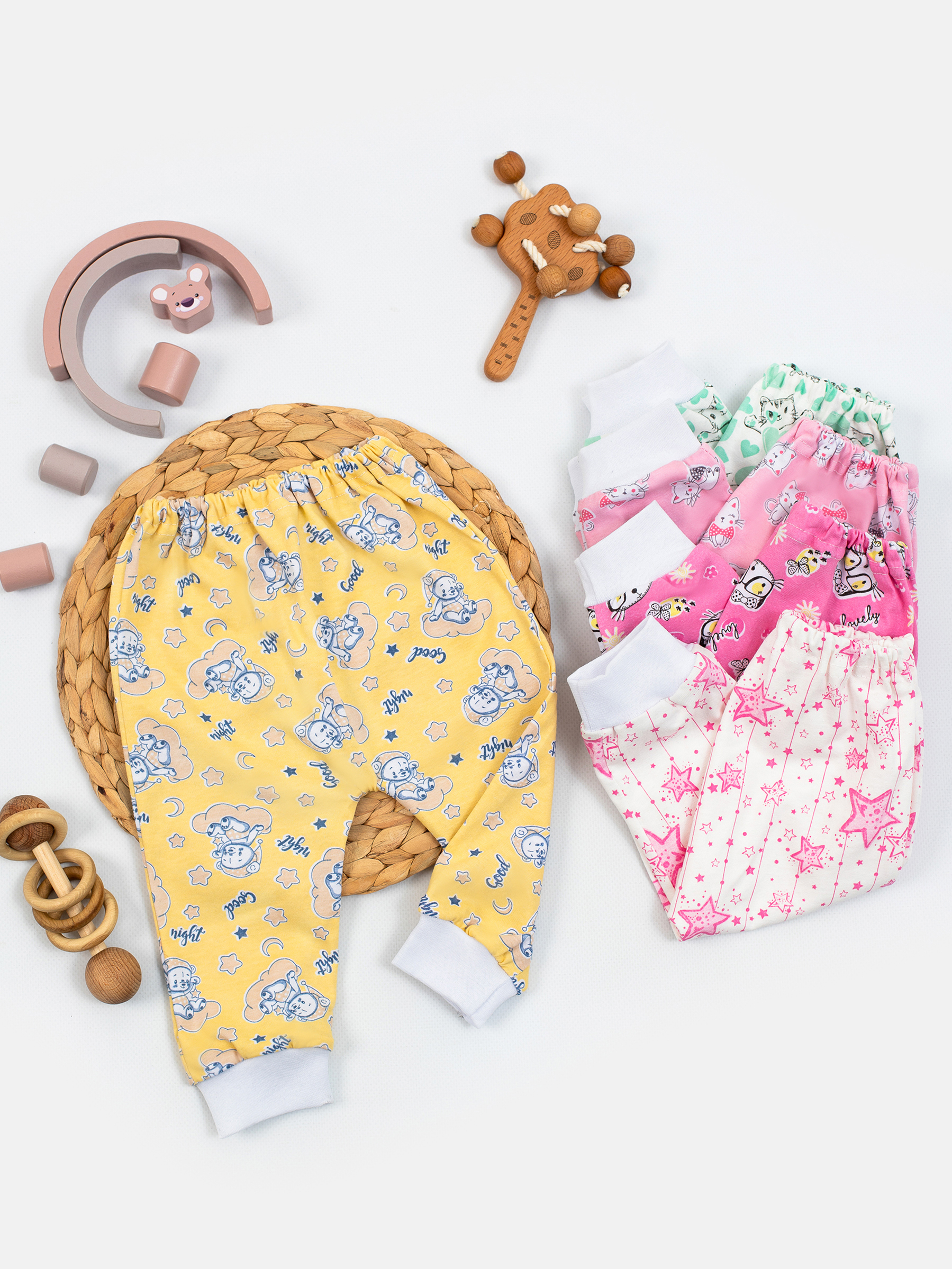 Штанишки 5 шт IVANOVO KIDS ПМ-001длядевочек - фото 6