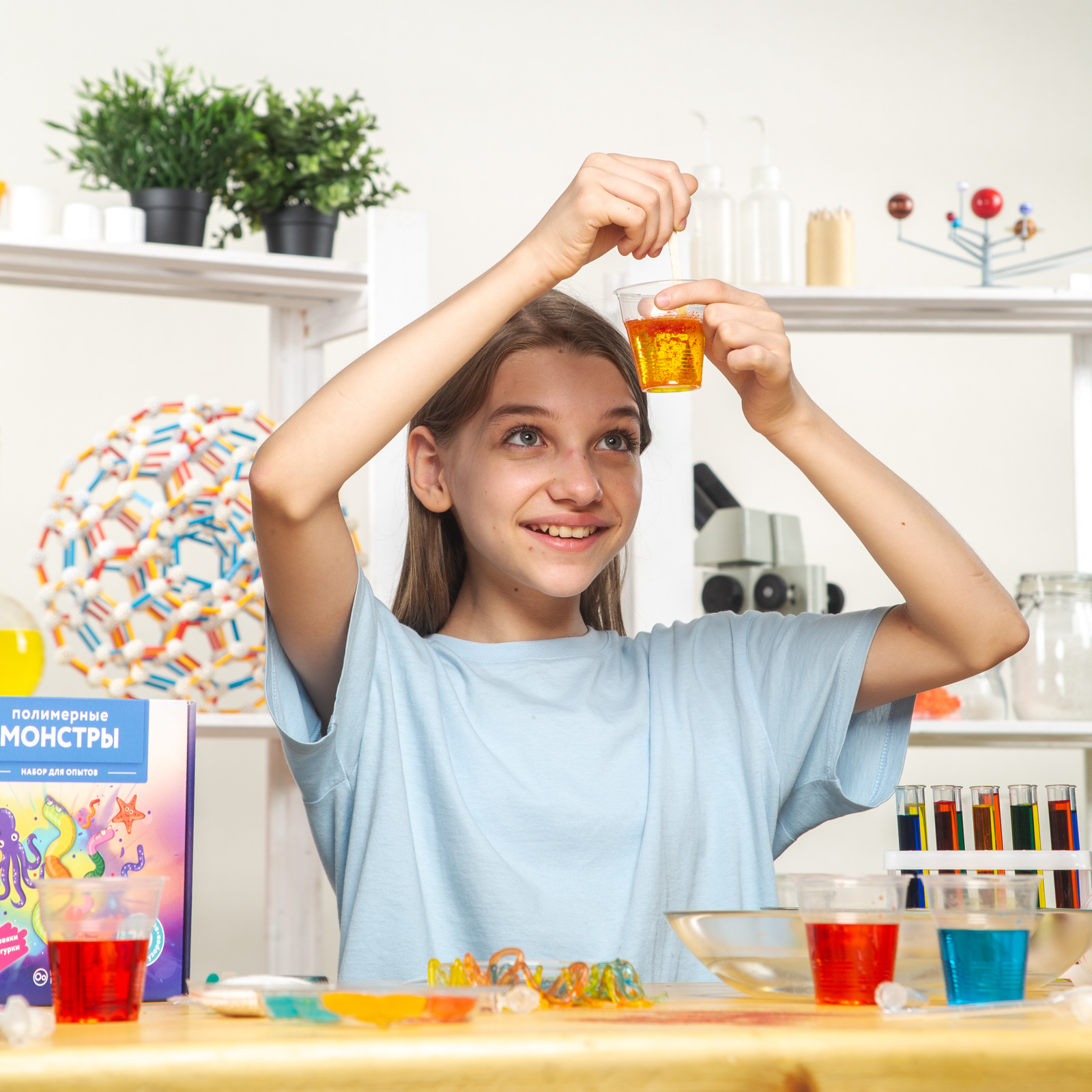 Набор для опытов WOW! HOW? Полимерные монстры - фото 5