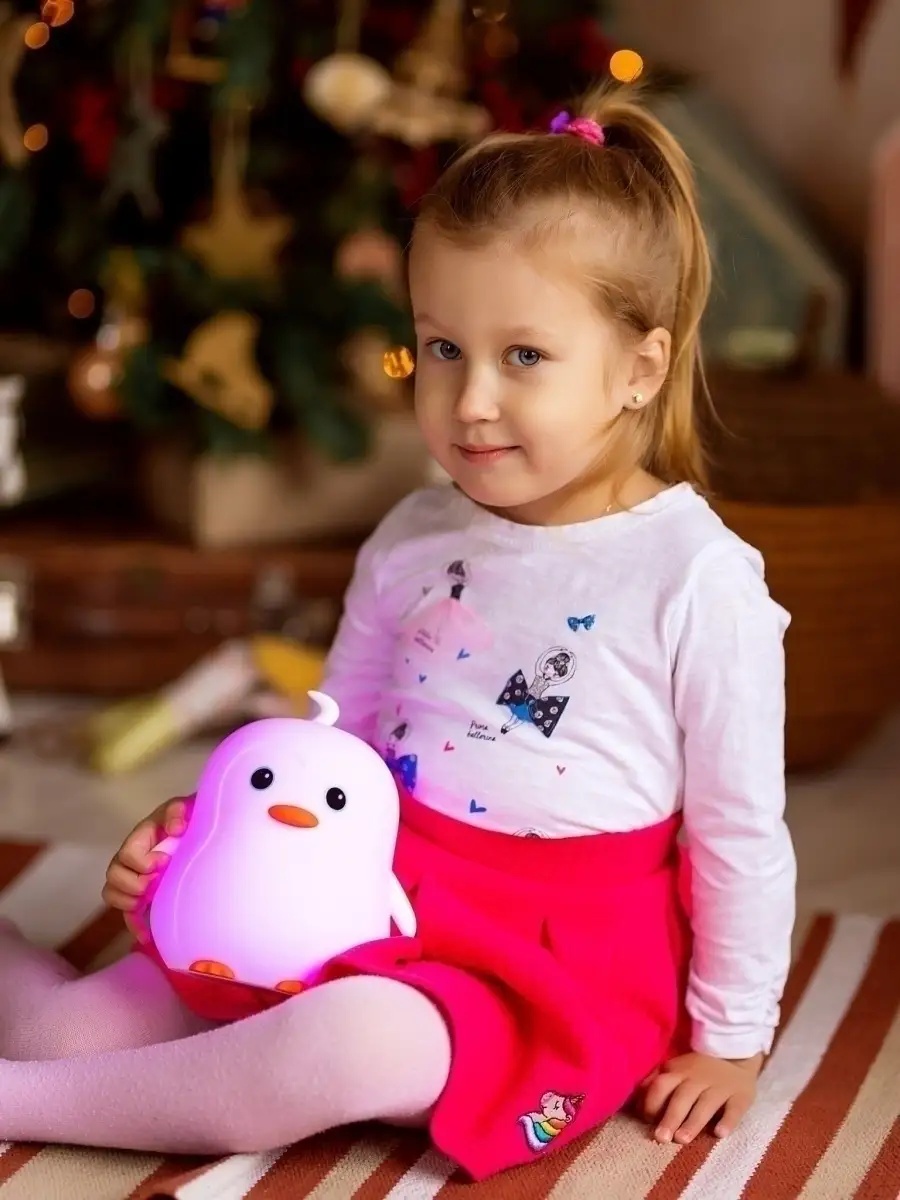 Игрушка ночник LampStory Пингвин - фото 5