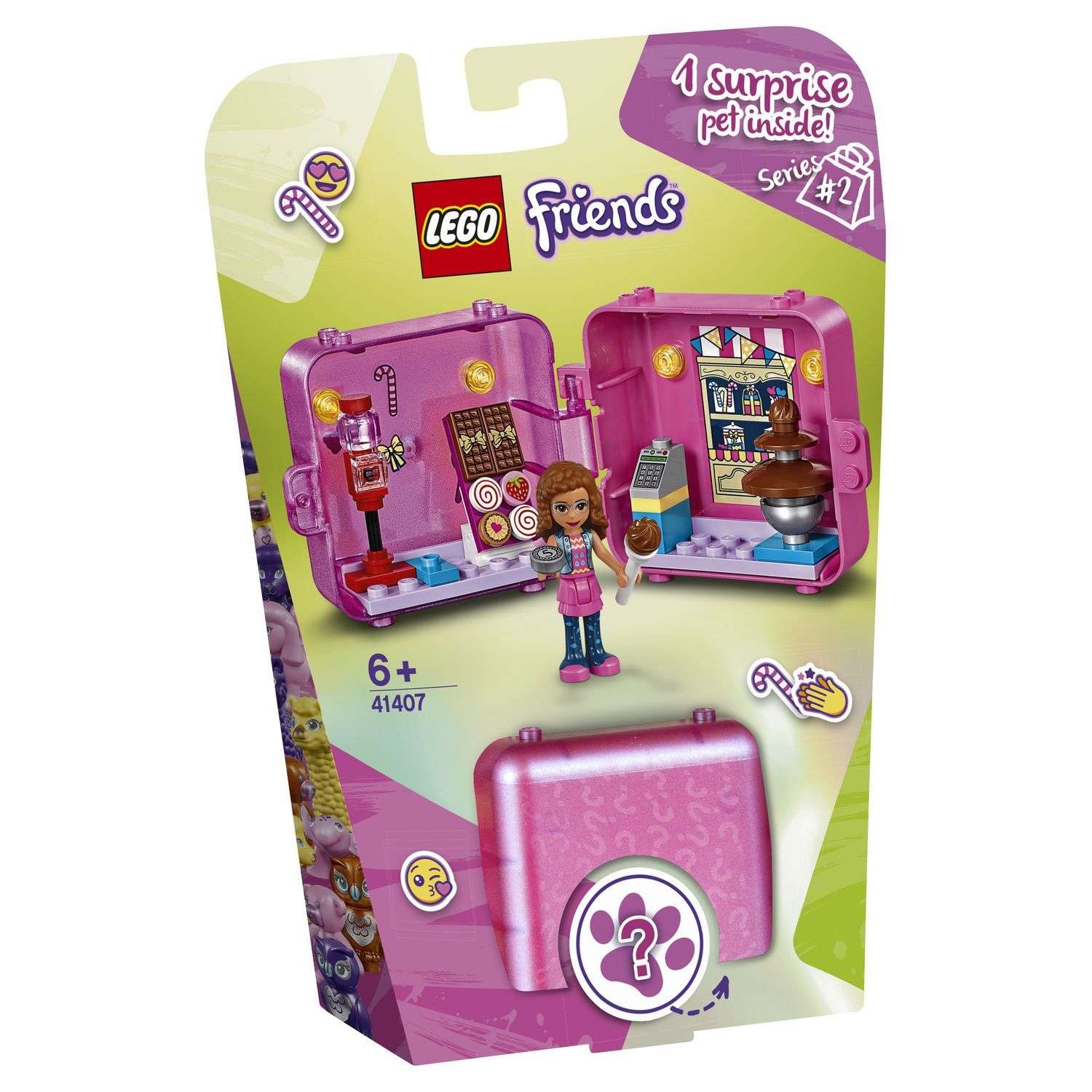 Конструктор LEGO Friends Шкатулка Покупки Оливии блочный - фото 2