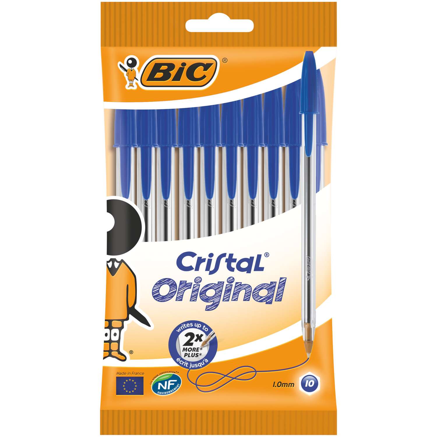 Ручка шариковая BIC 10 шт. - фото 1