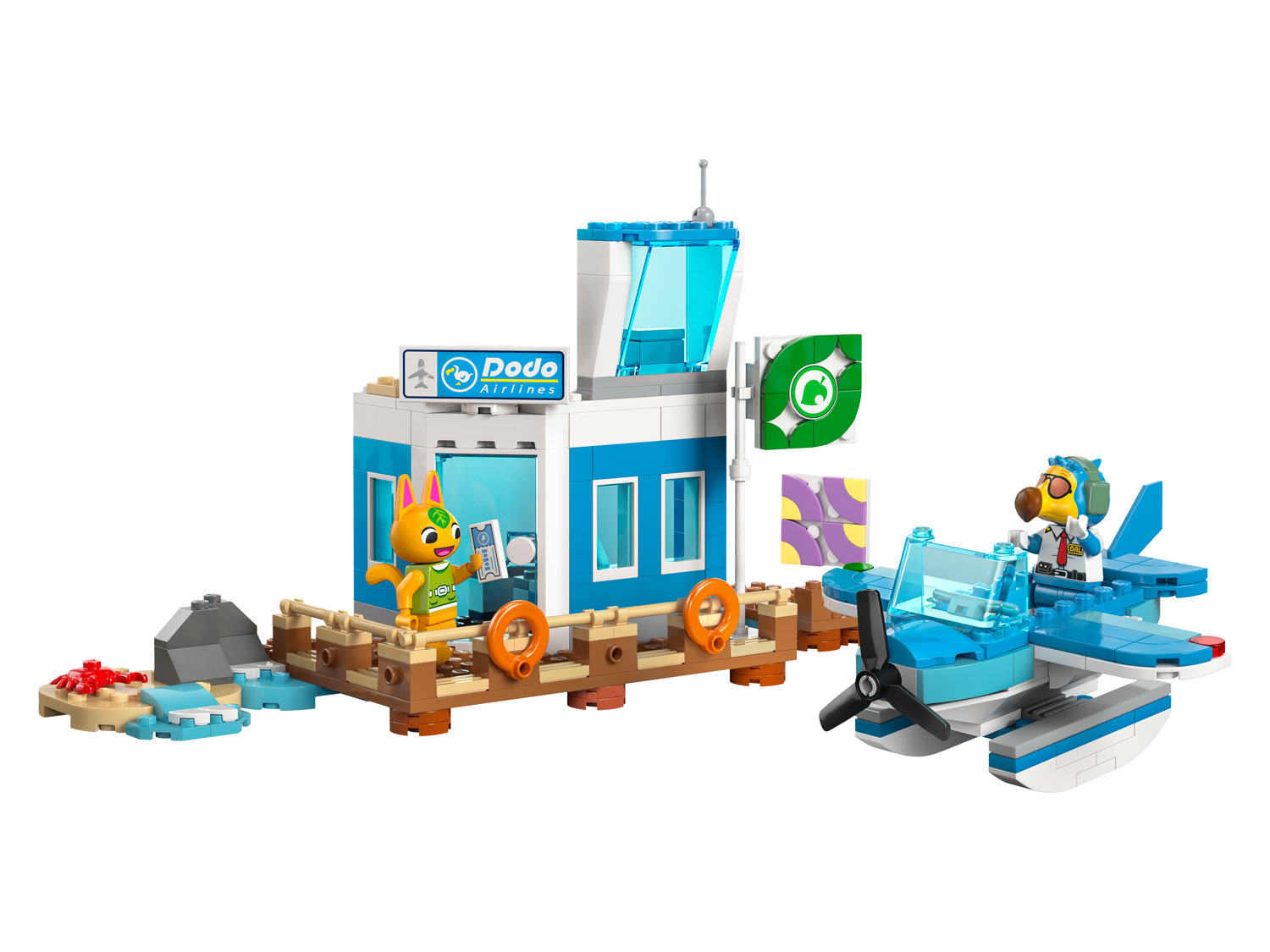 Конструктор LEGO Animal Crossing Летайте с авиакомпанией Додо 292 дет. - фото 3