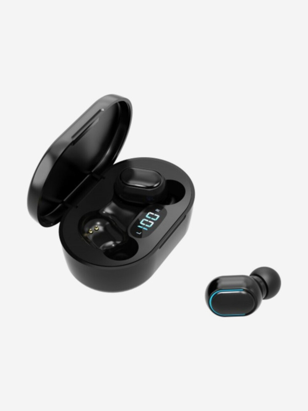 Беспроводные наушники BandRate Smart BRSTWSE7SB черные - фото 2