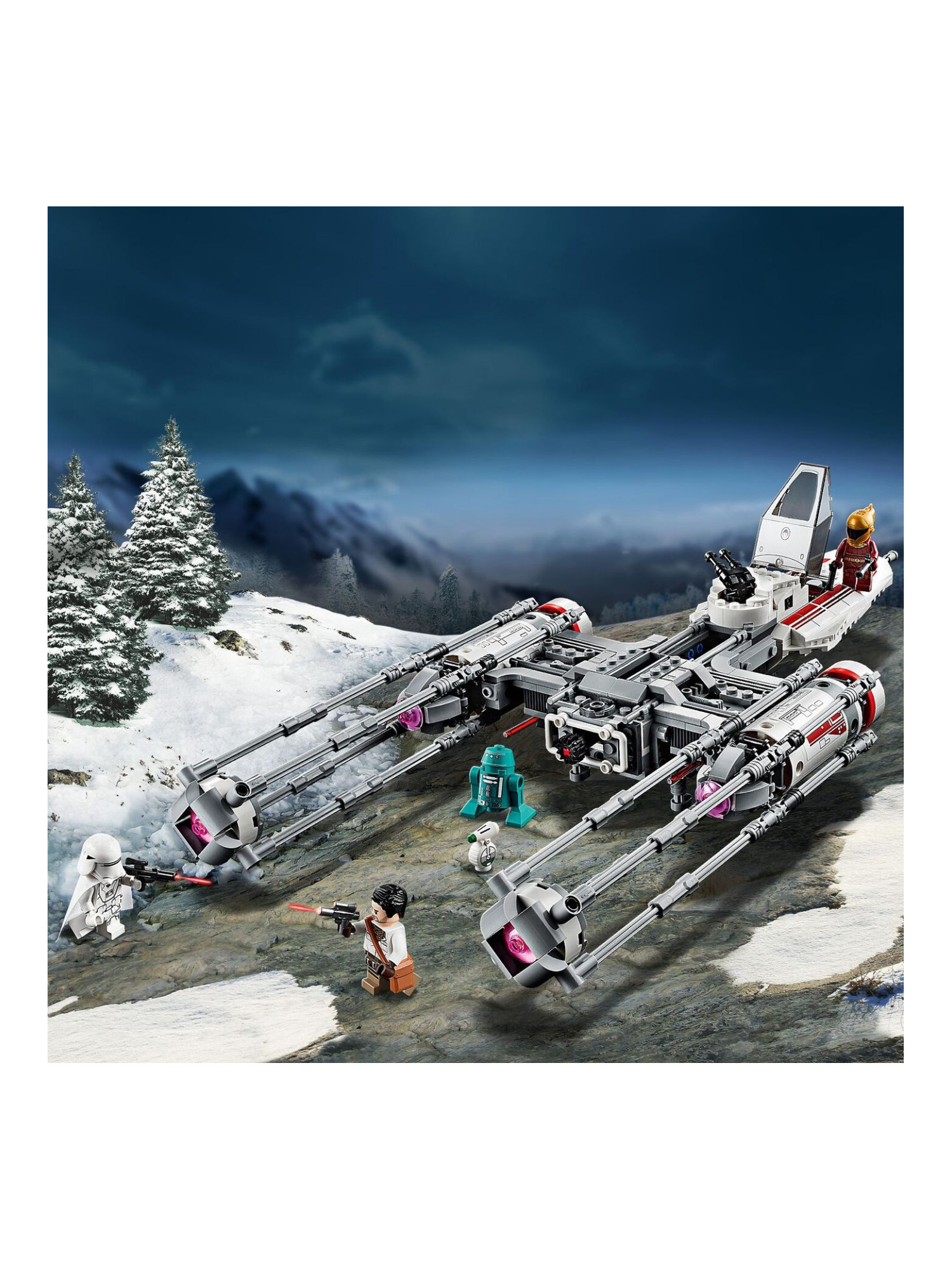Конструктор LEGO Star Wars Истребитель Повстанцев 578 дет. - фото 10