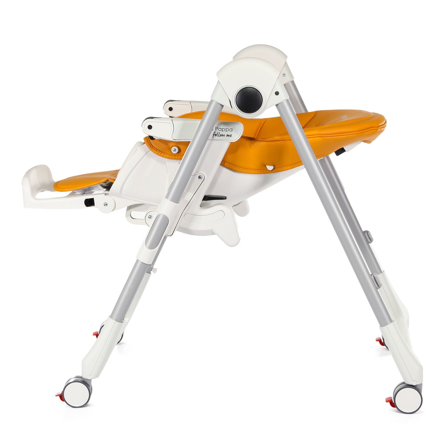 Стульчик для кормления Peg-Perego Prima Pappa Follow Me оранжевый - фото 12