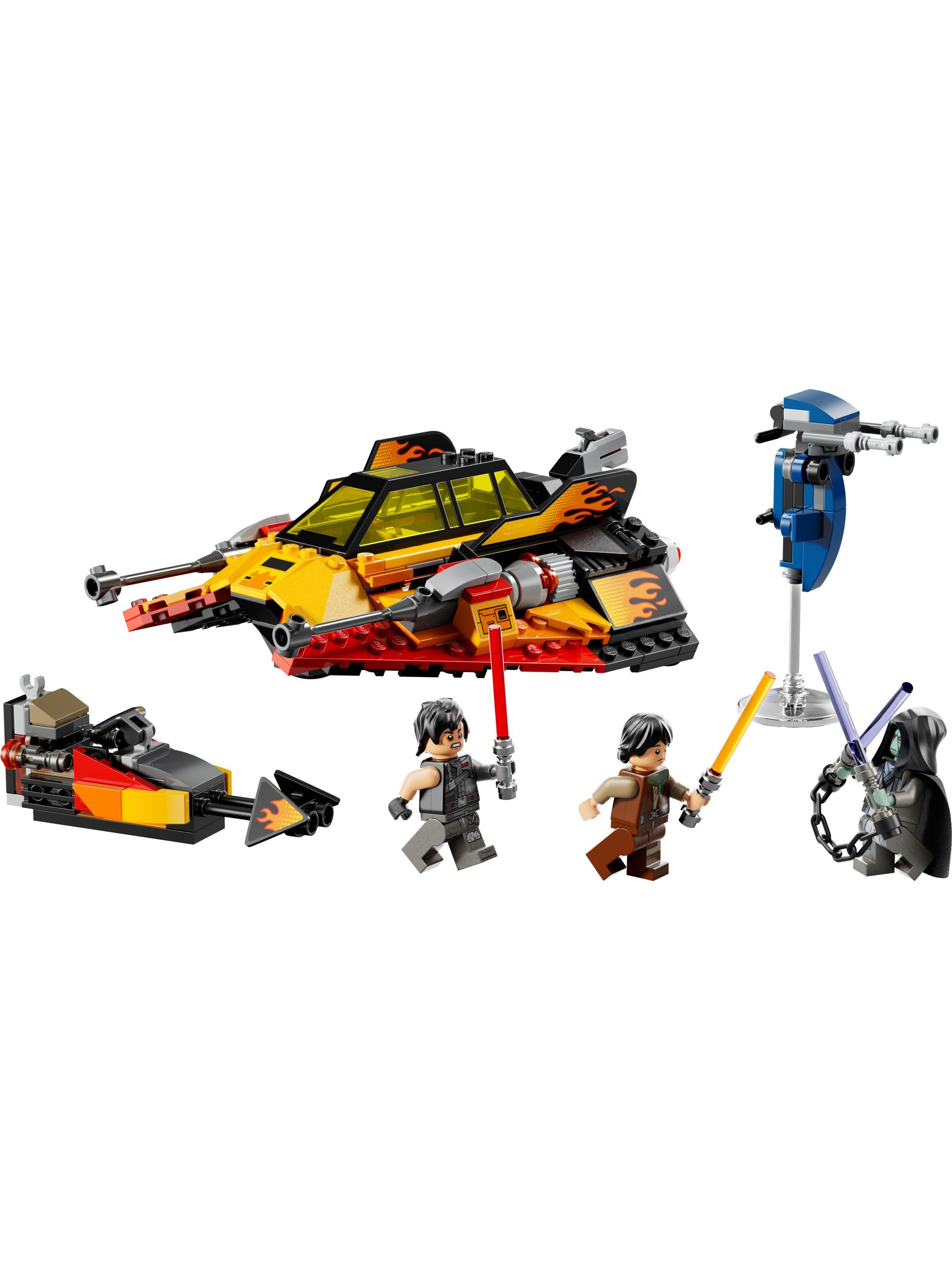 Конструктор LEGO Star Wars Спидер Силовой Сжигатель 349 дет. - фото 6