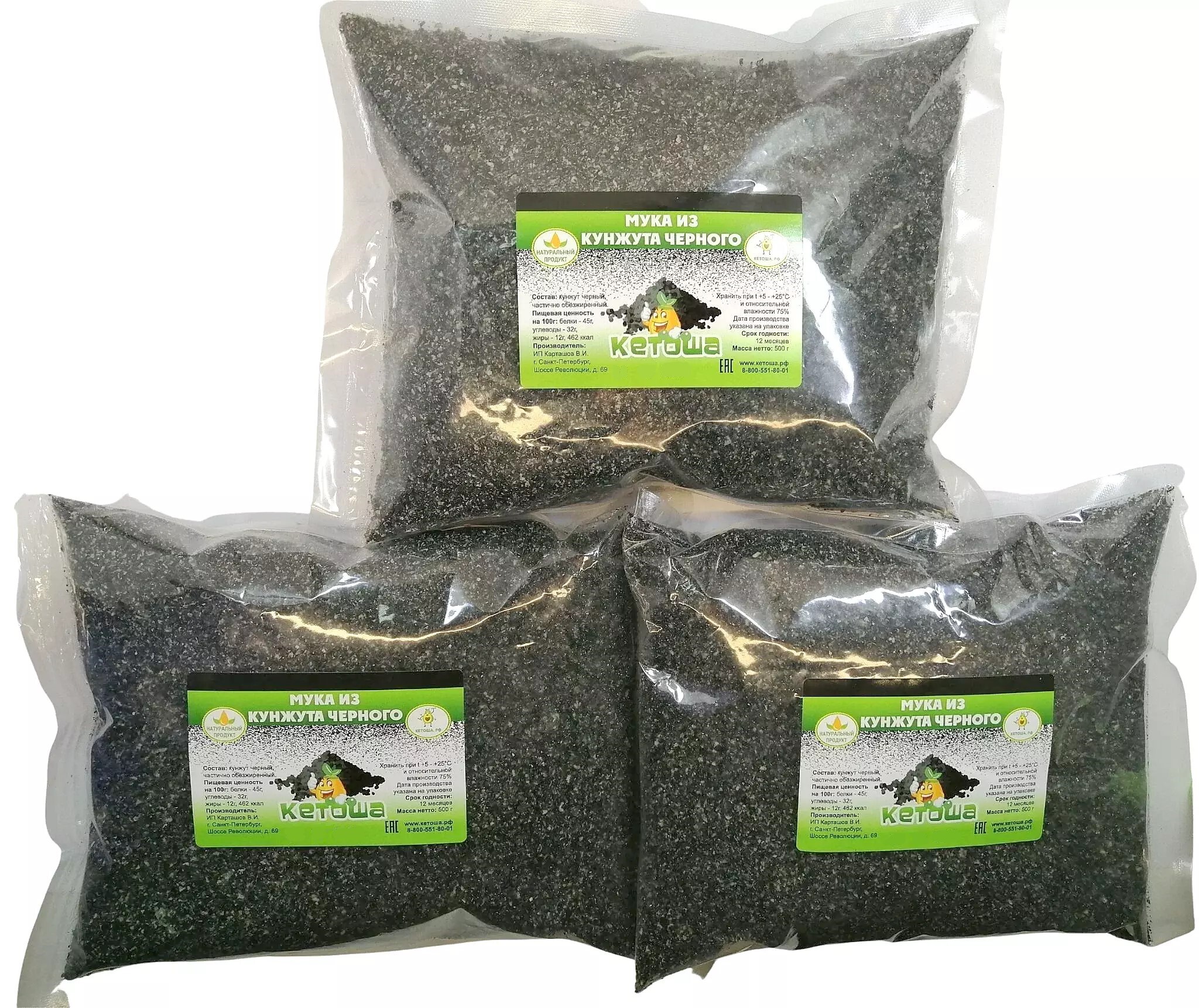 Мука Кетоша МукакунжутКетошабел - фото 1