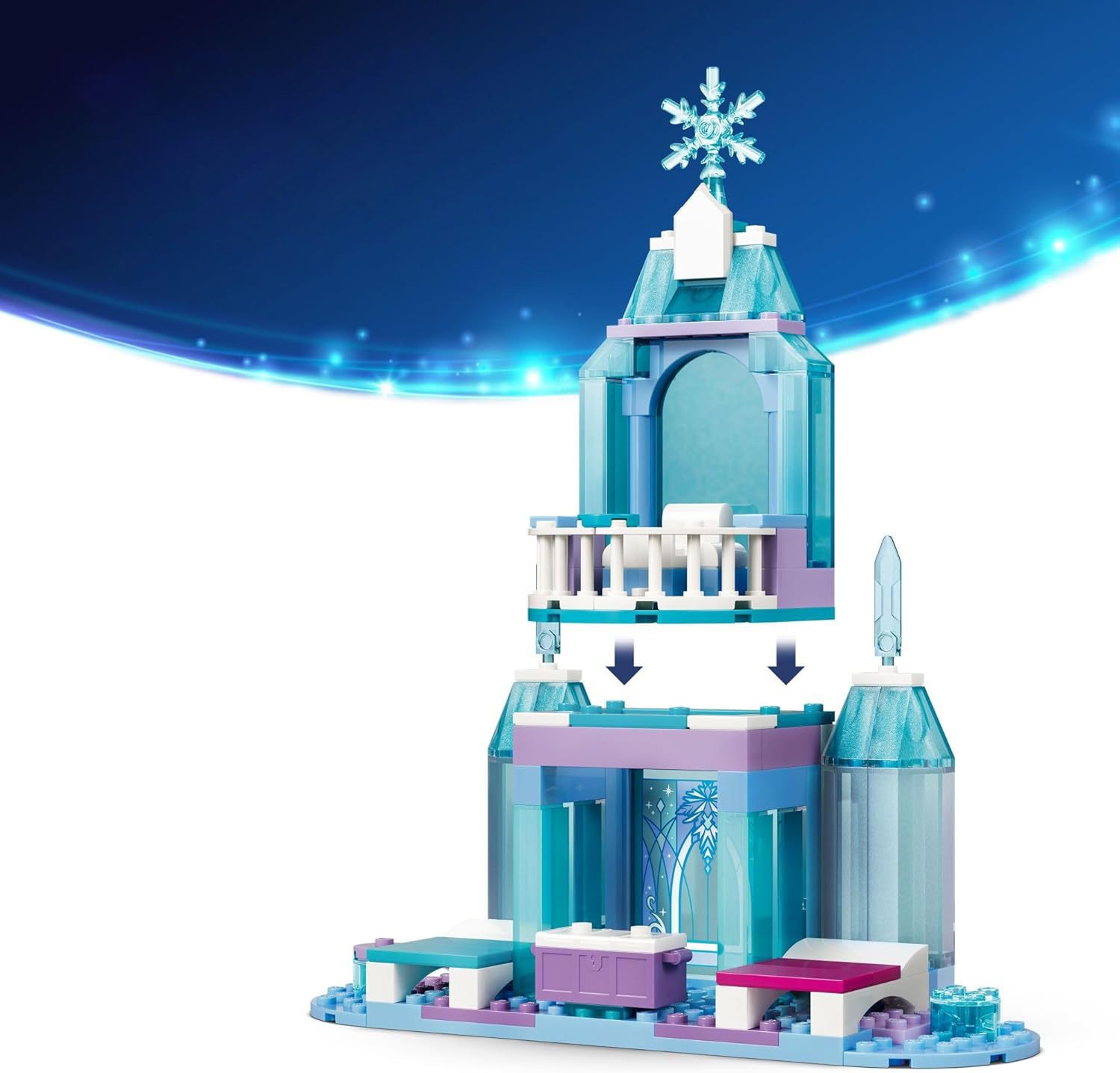 Конструктор LEGO Disney Elsa's Ice Castle 216 дет. - фото 2