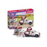 Игровой набор SCHLEICH Mobile vet with trailor