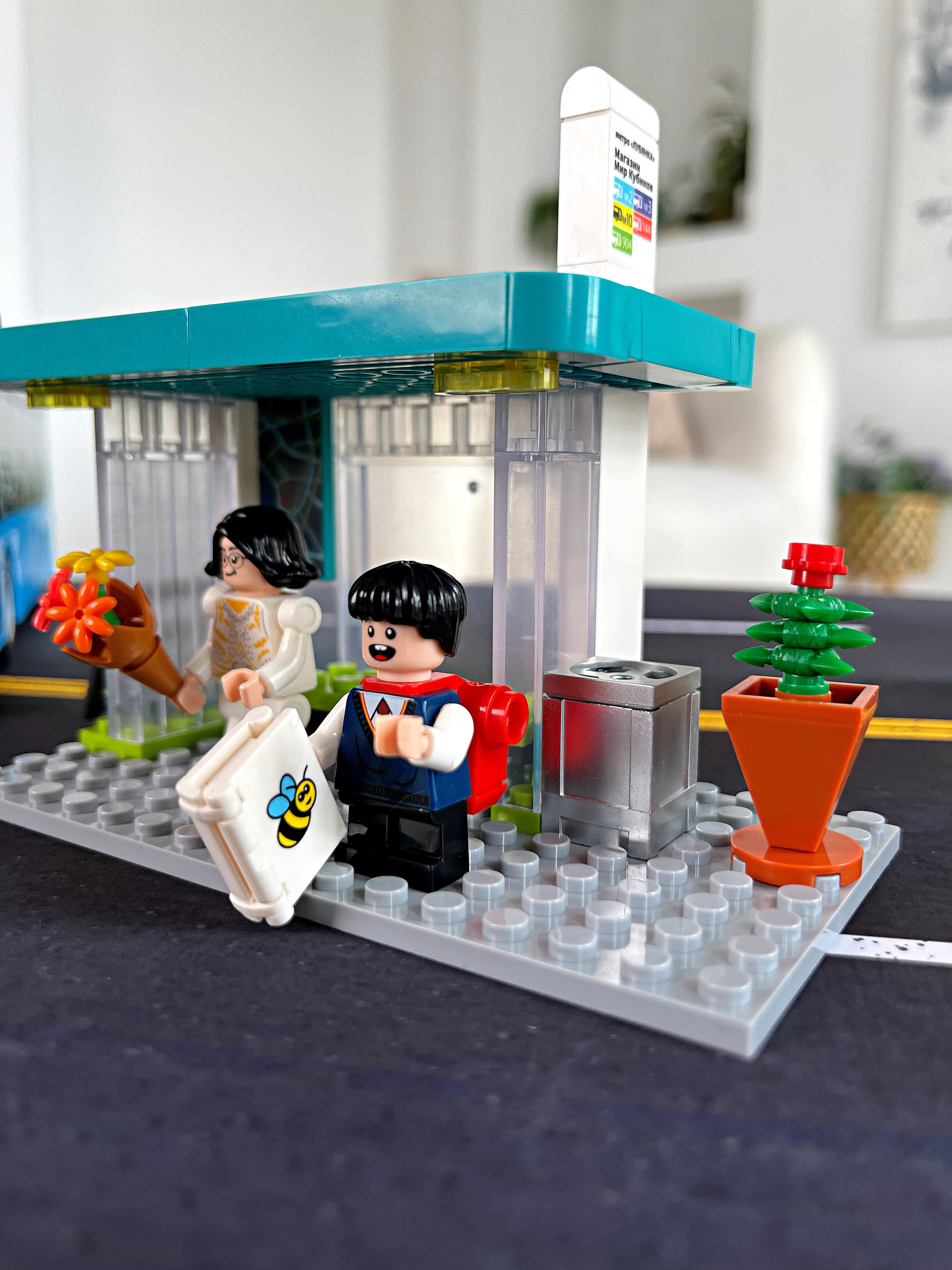Конструктор brick labs Электробус 440 дет. - фото 6
