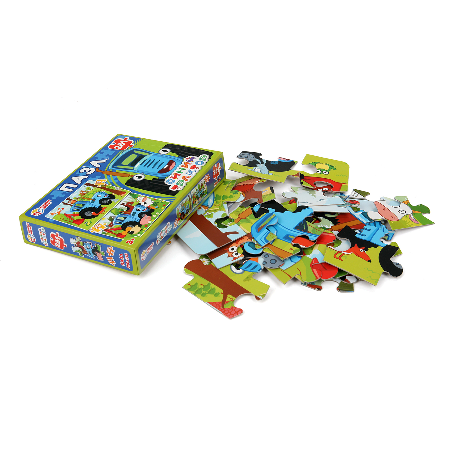 Пазл Умные игры Синий трактор классический - фото 3