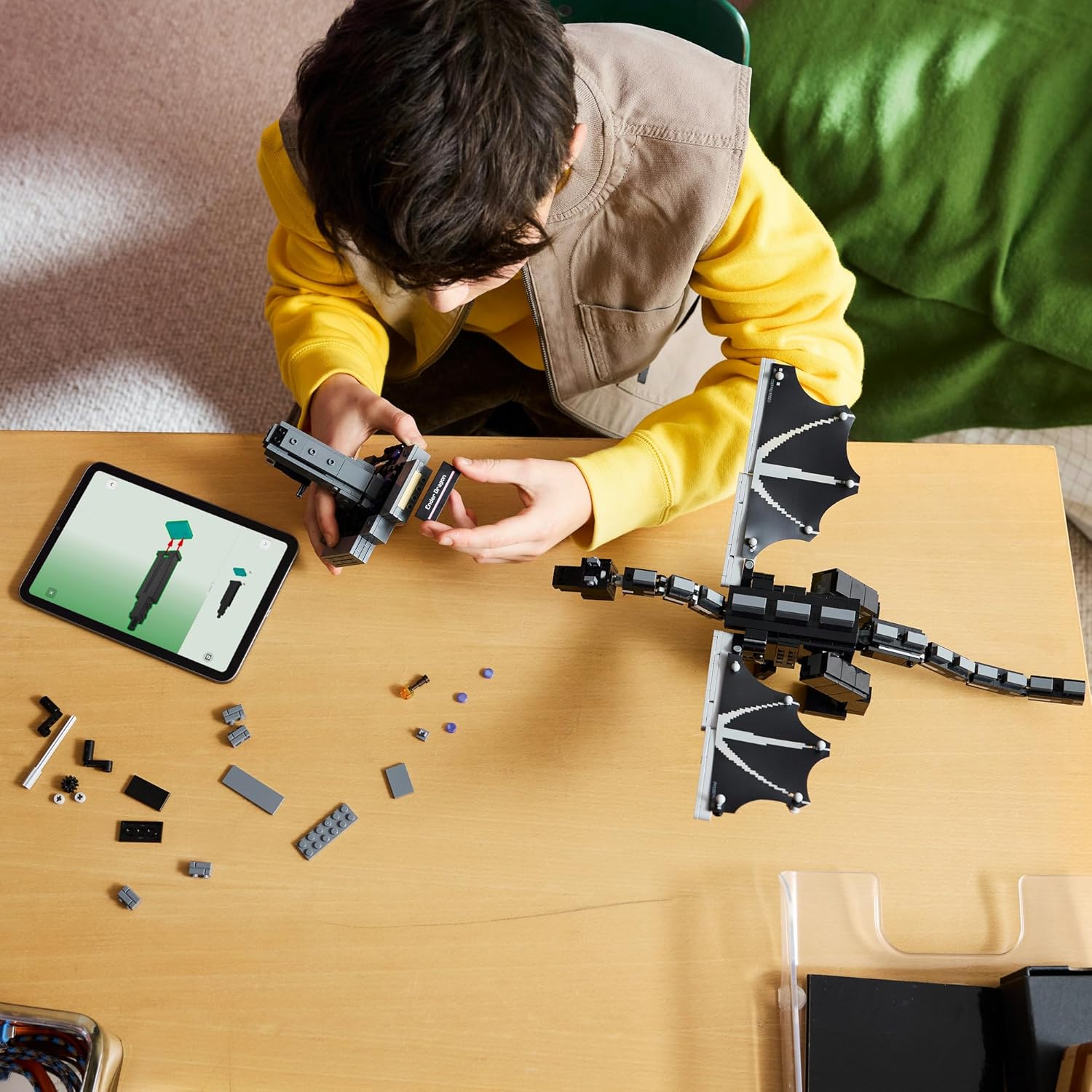 Конструктор LEGO Minecraft Дракон Эндера 710 дет. - фото 10