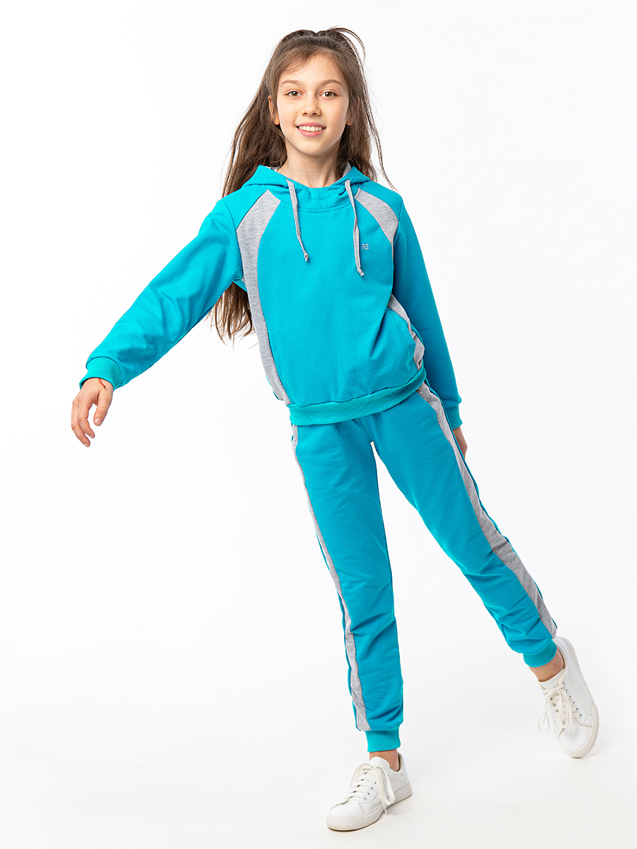Спортивный костюм RODOS М-203/Бирюзовый_меланж - фото 2