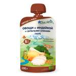 Пюре Fleur Alpine Овощи-индейка-цельные злаки с 8 мес 100 г