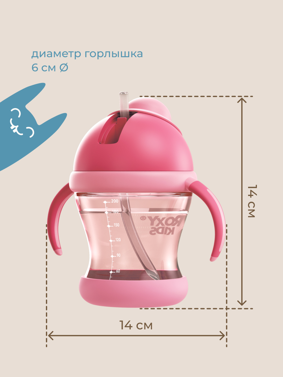Поильник ROXY-KIDS 200 мл - фото 11