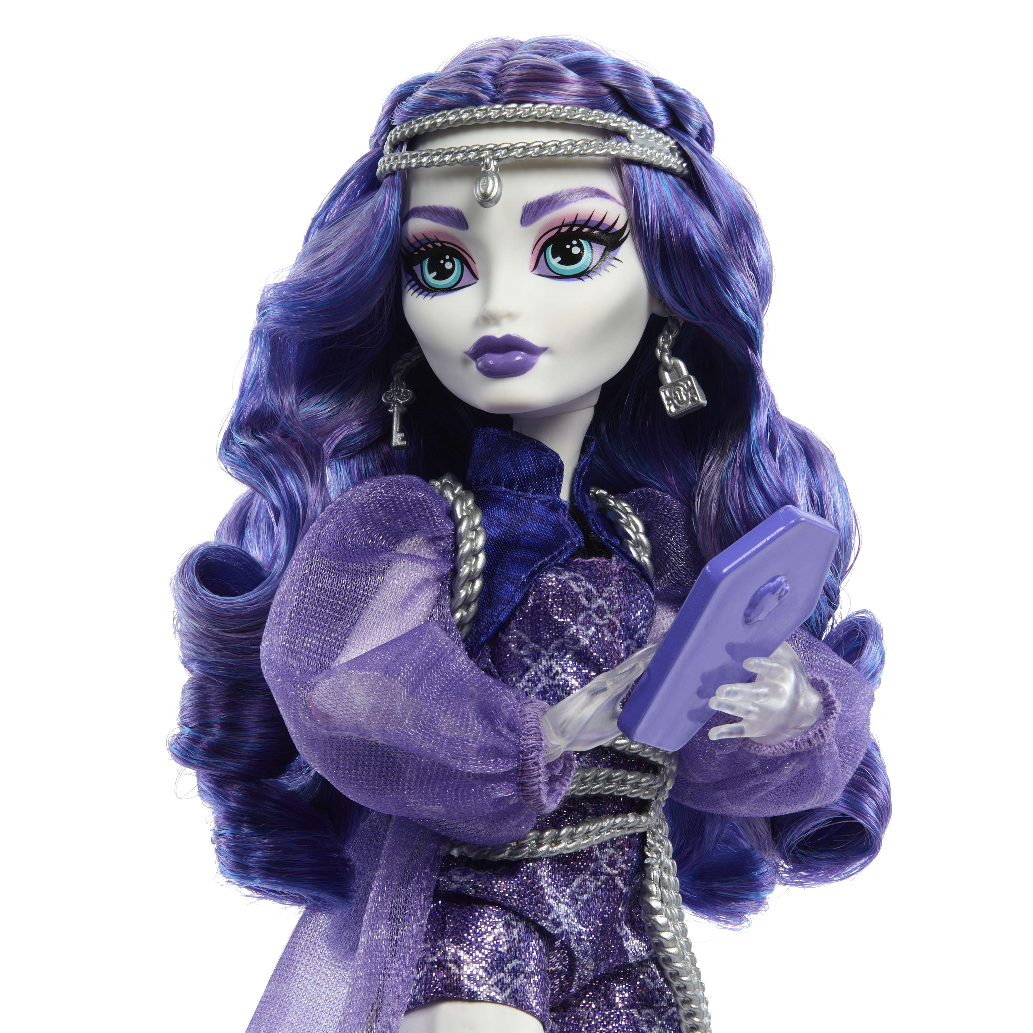Кукла модельная Monster High Спектра Вондергейст HXH77 - фото 6