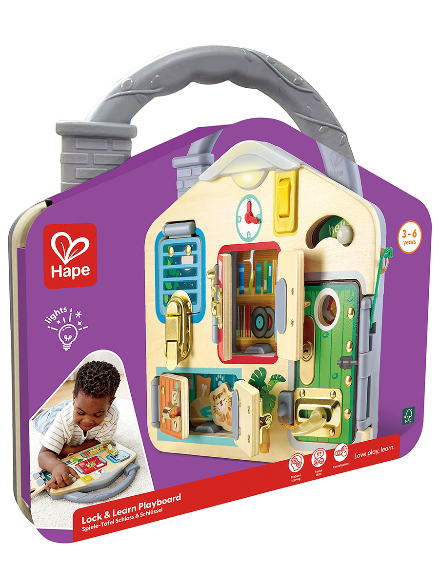 Игрушка Hape бизиборд Бизиборд - фото 15