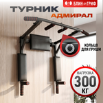 Изображение товара Спортивный турник БлинДаГриф 3в1 черный