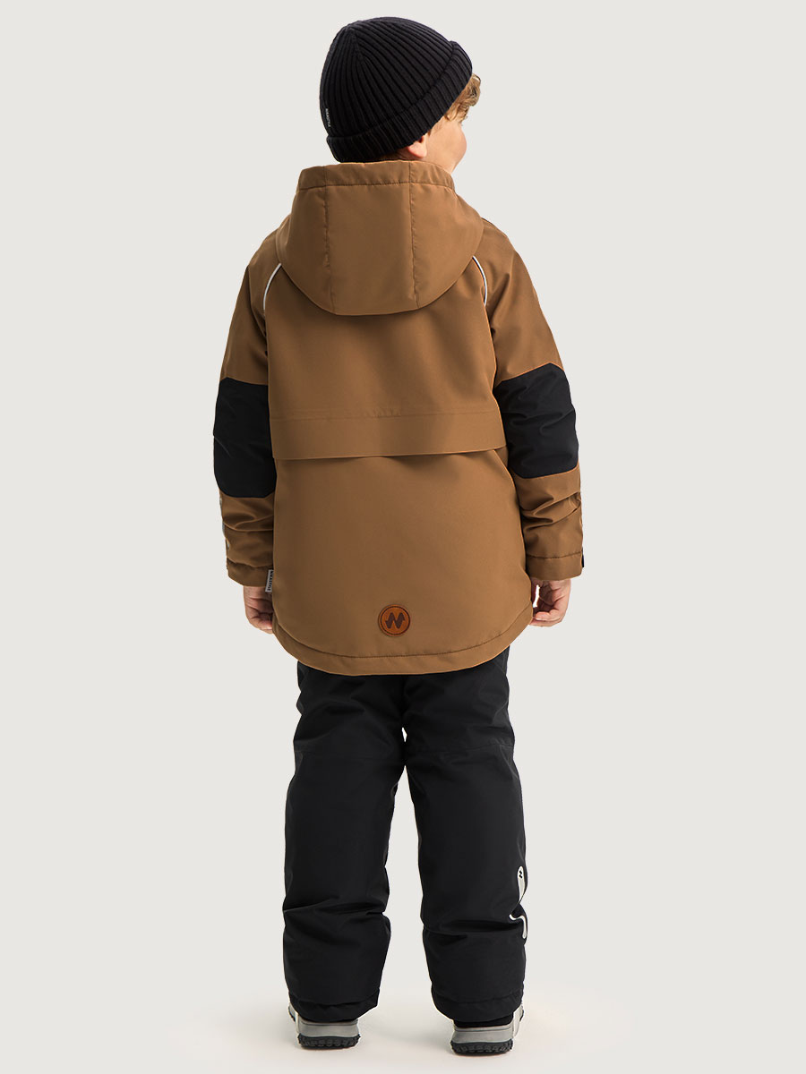 Костюм NIKASTYLE 7м2126 орех/черный - фото 3