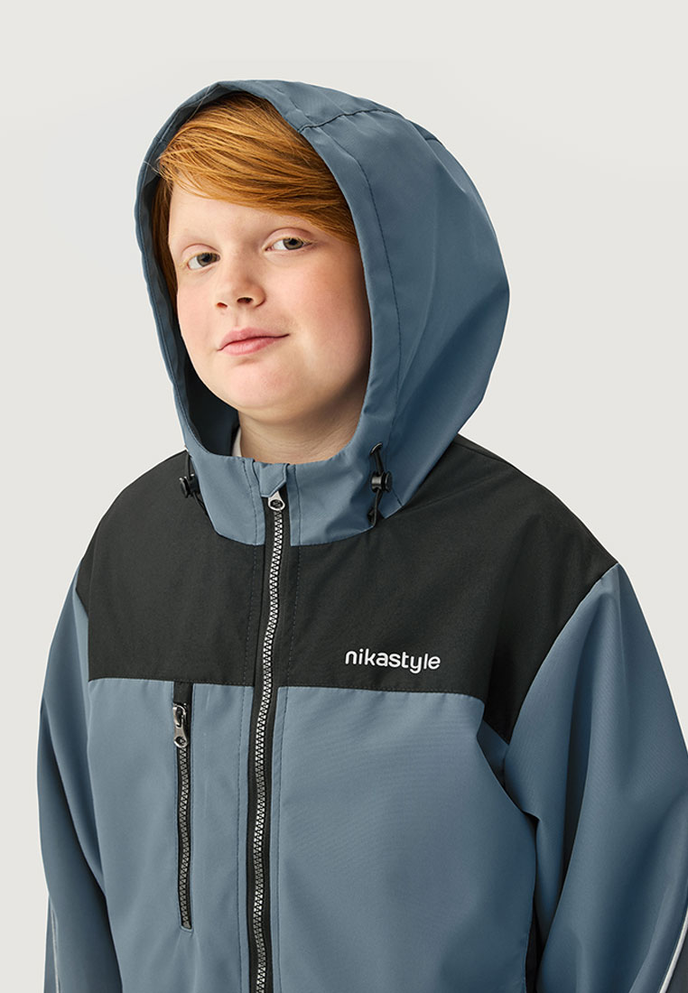 Ветровка NIKASTYLE п4л7726 деним - фото 6