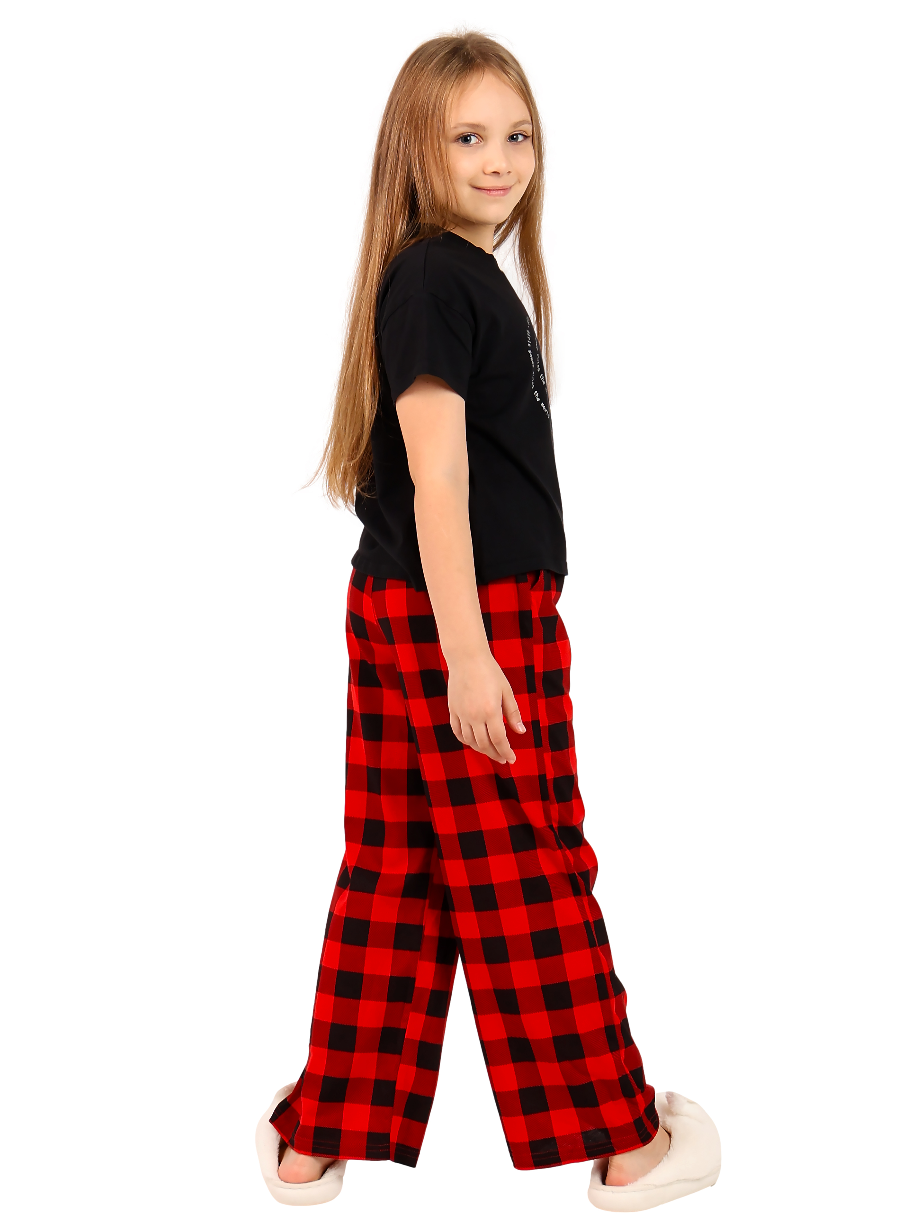 Брюки ДО-Детская Одежда 6307К/красный - фото 11