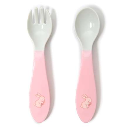 Набор посуды BabyGo Pink 2 шт.