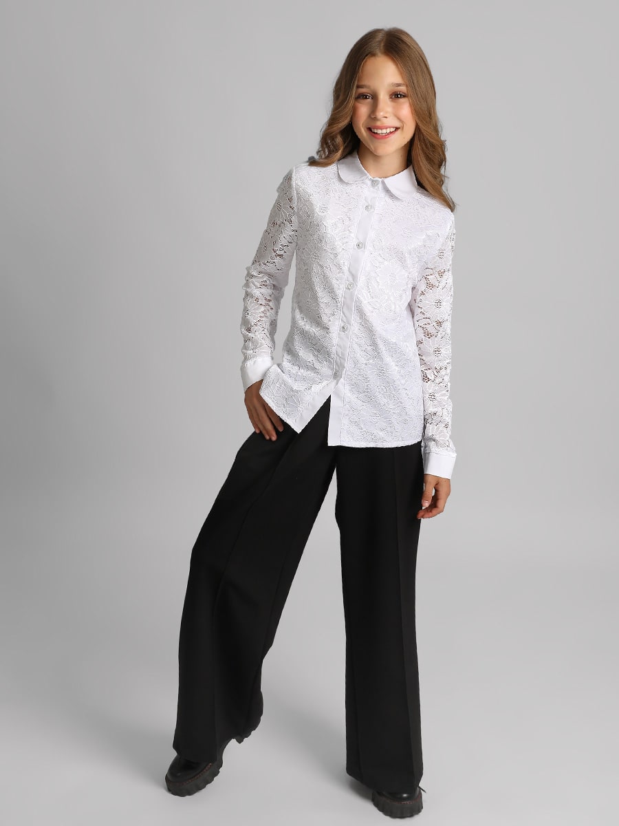 Блузка Соль и Перец sp008.1белый - фото 8