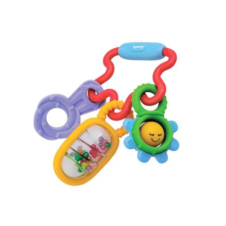 Игрушка Mioshi погремушка Крути-верти