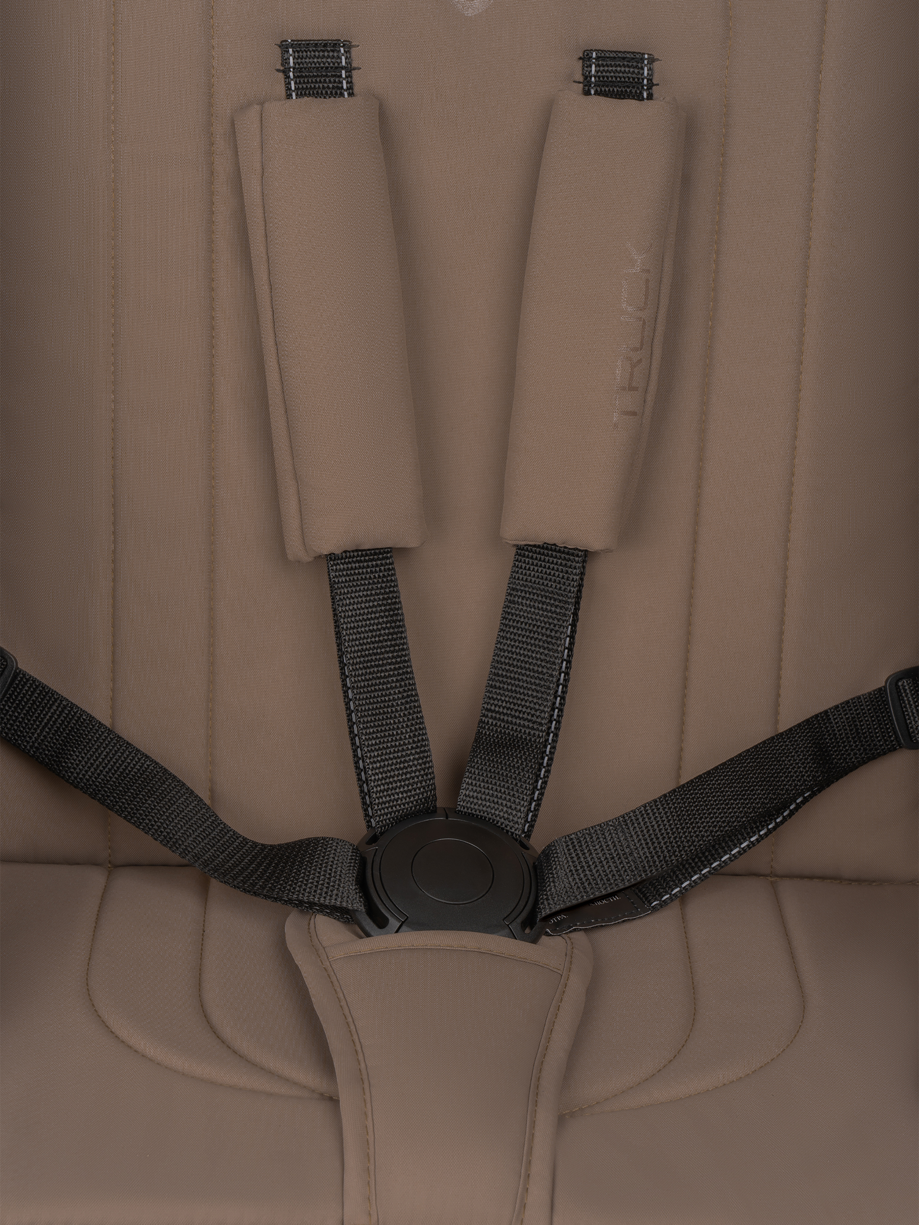 Коляска трансформер JOVOLA Truck, перекидная ручка бежевый - фото 20