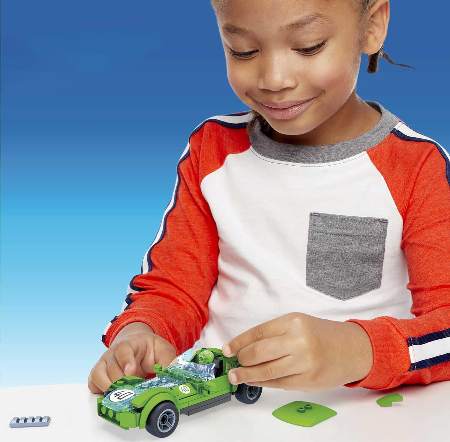 Конструктор Mega Construx Машинка гоночная 90 дет. - фото 5