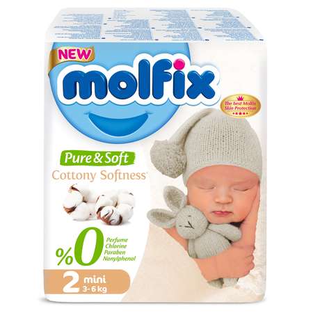 Подгузники Molfix S 64 шт.