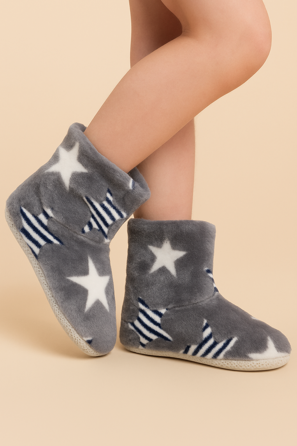 Сапожки IVShoes Сапожки(мл)-МР/звезды/серый - фото 2