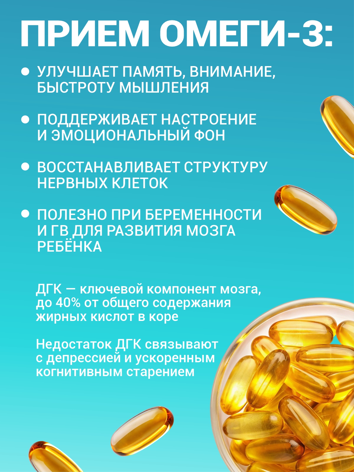 Омега 3 90% рыбий жир Guten Morgen для мужчин и беременных и кормящих женщин - фото 2