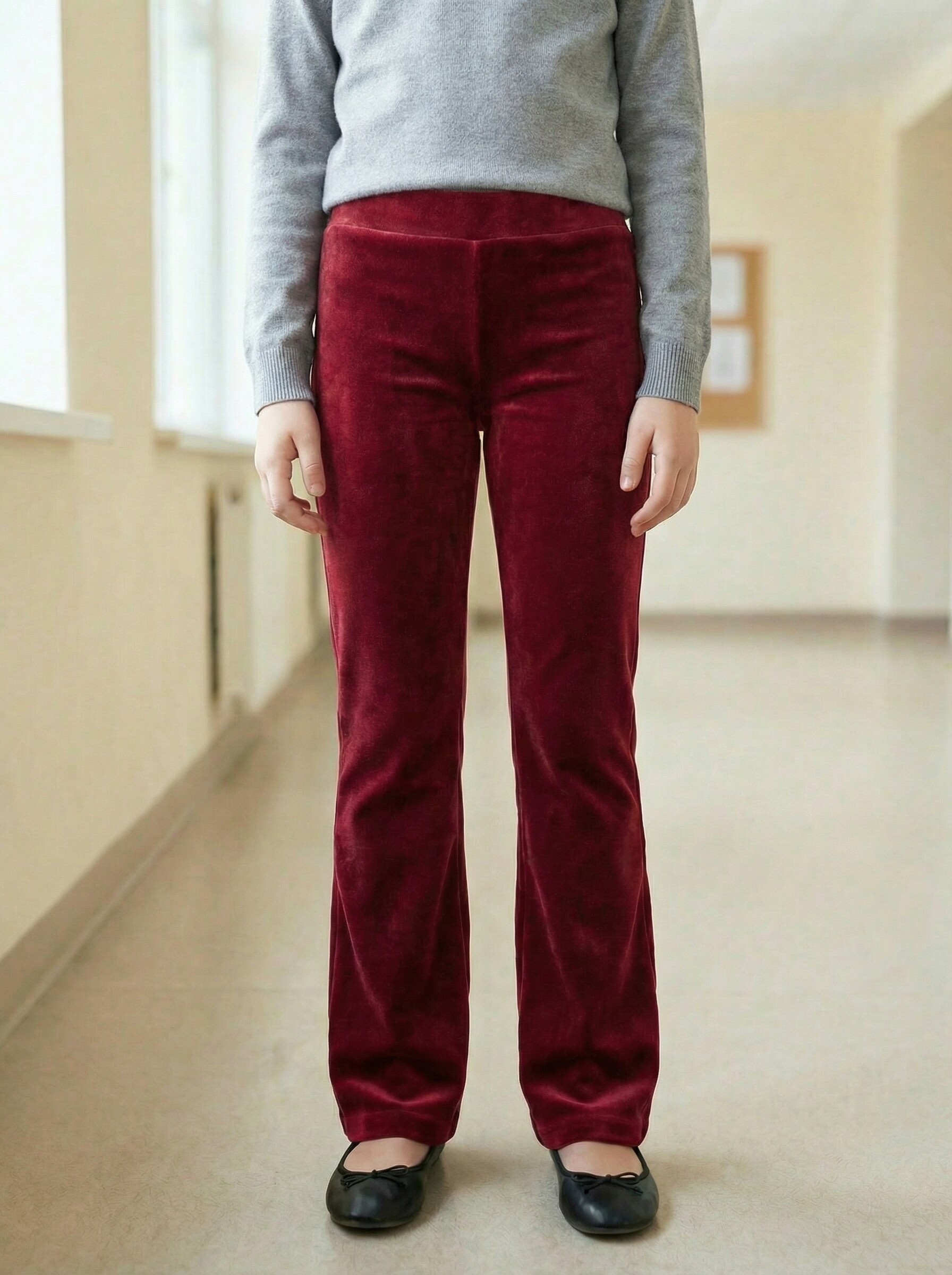 Брюки Шустрая пчелка 20207Красный - фото 2