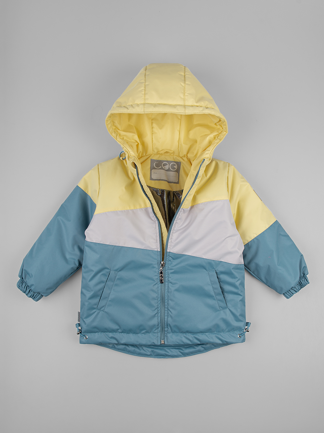 Куртка и брюки LEO 5019В_желтый/серо-голубой - фото 6