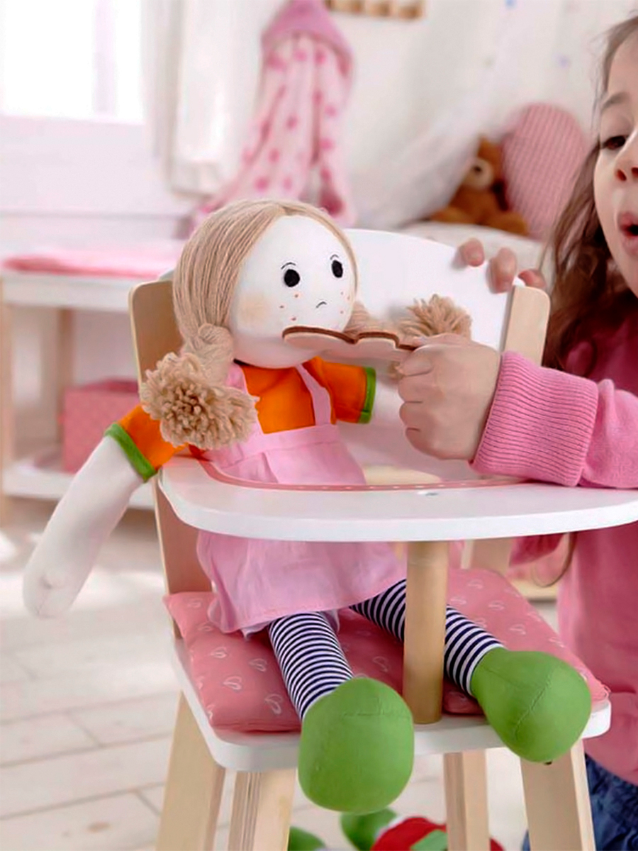 Аксессуар для кукол Hape стульчик для кормления E3600_HP - фото 3