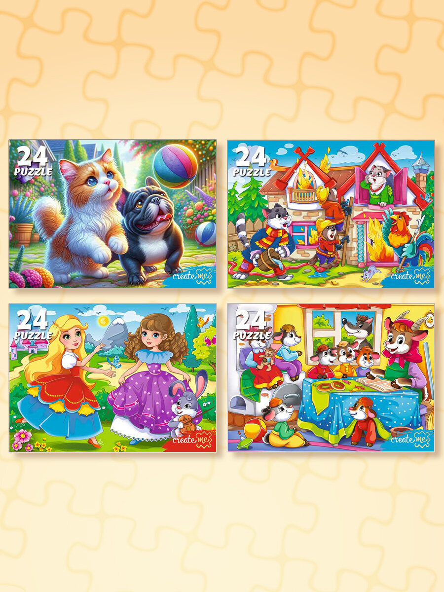 Пазл Рыжий кот классический - фото 14