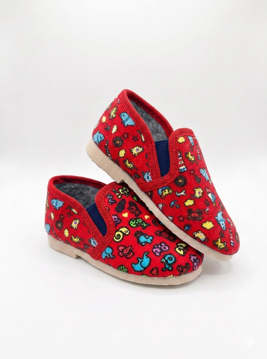 Тапочки UTA HOME 2-22/рисунки_крас - фото 1