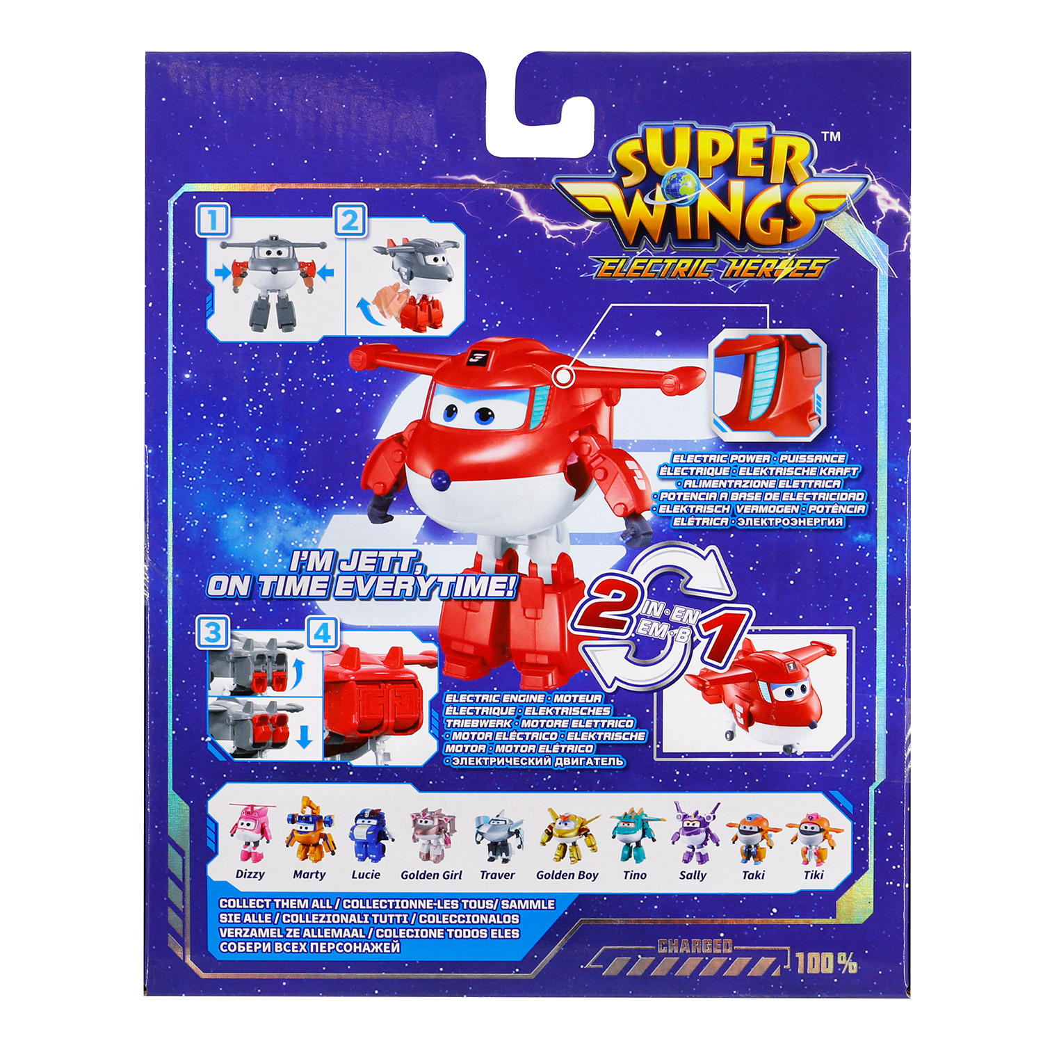 Фигурка Super Wings Джетт - фото 6