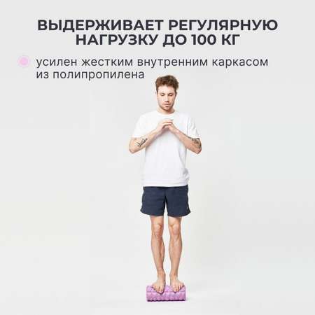 Набор массажных роликов Dare to Dreams рифленый и гладкий