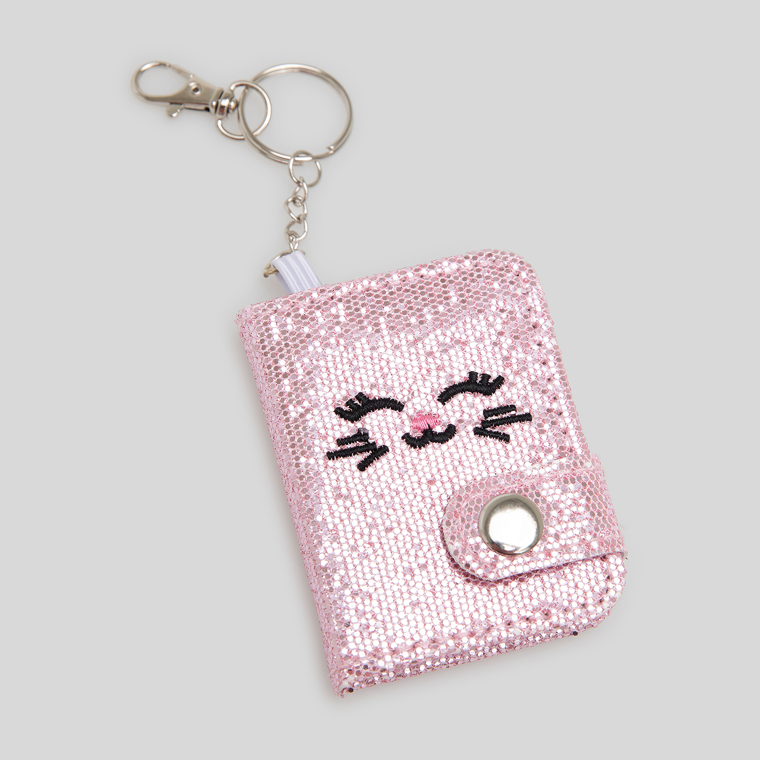 Изображение товара Брелок Acoola Блестящий блокнот-брелок Светло-розовый