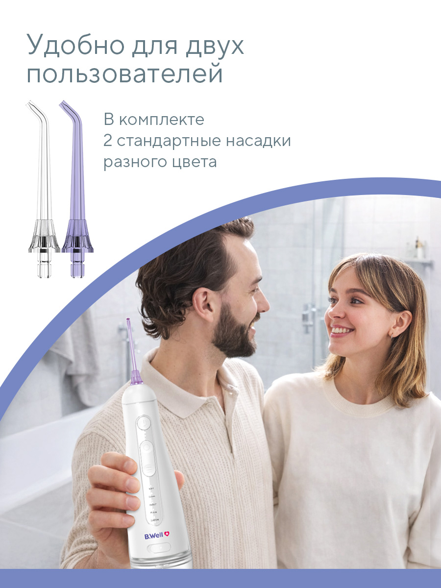 Ирригатор B.Well импульсный 20 реж. - фото 16