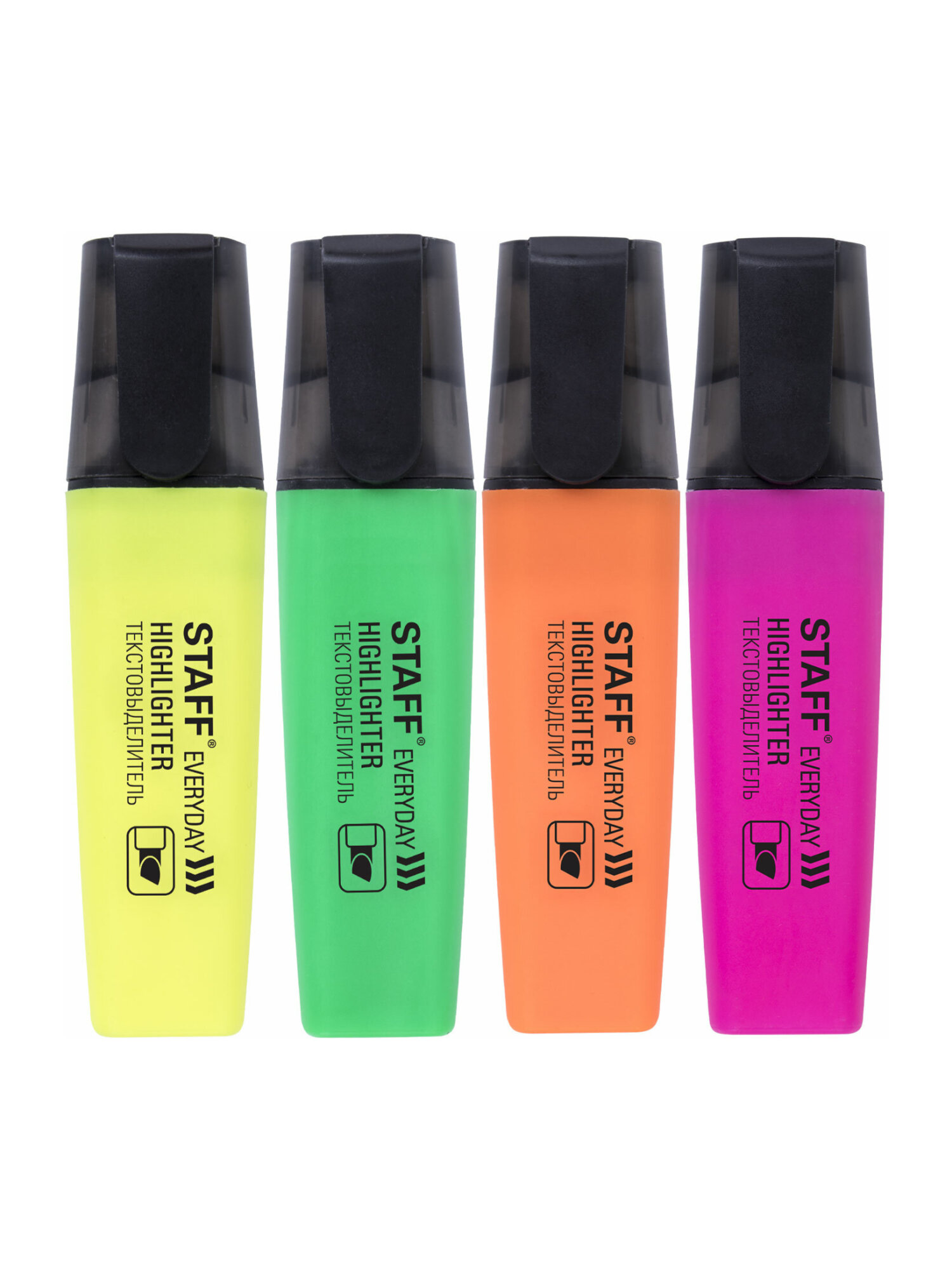 Текстовыделители Staff 4 шт. - фото 18