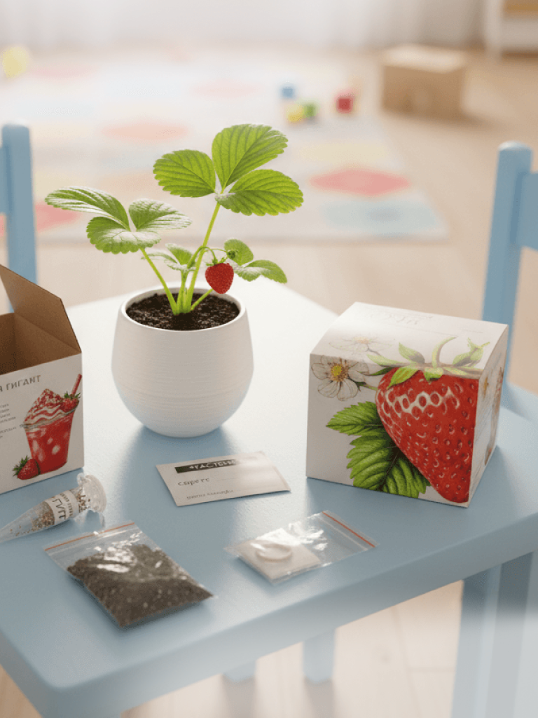 Набор ECOSEEDS клубника - фото 3