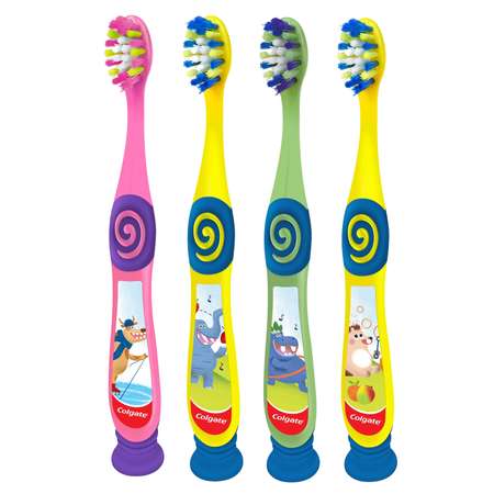 Зубная щетка Colgate супермягкая 2-5лет в ассортименте 61011686