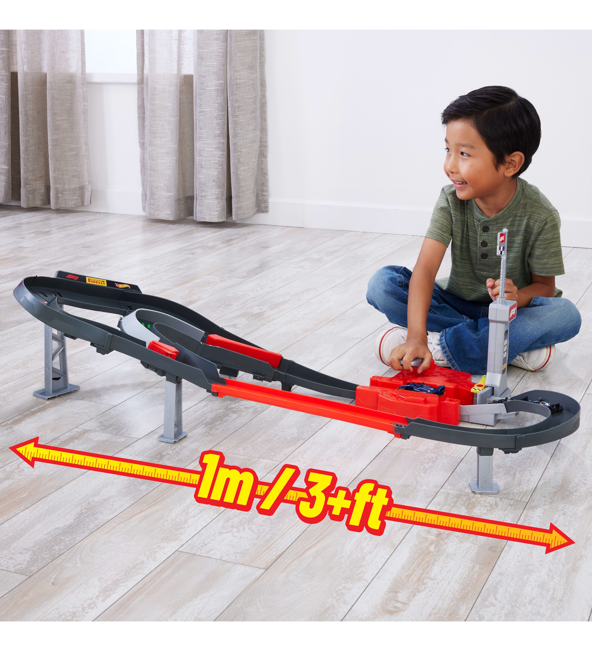 Трек Hot Wheels Гоночный спринт JNN32 - фото 6