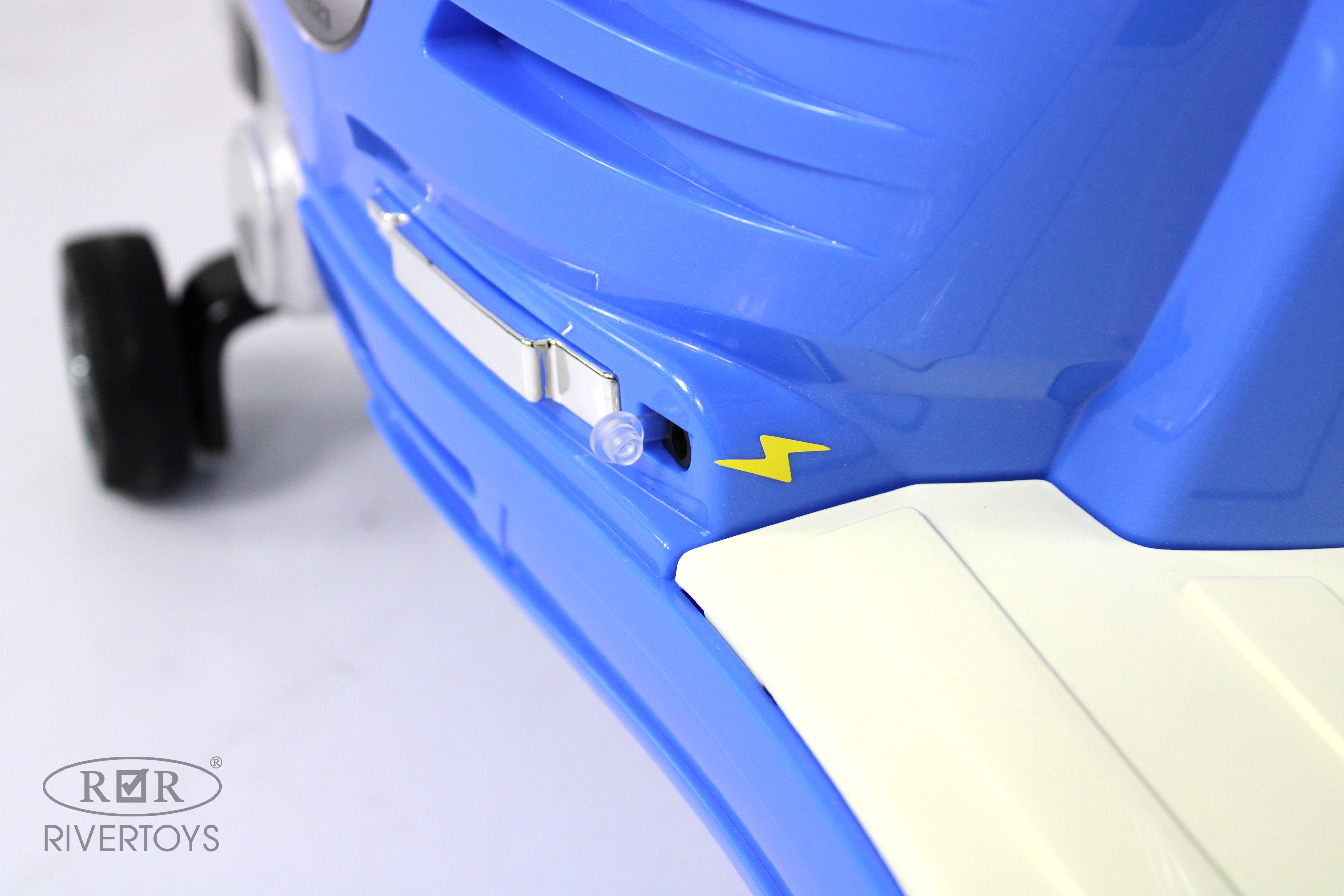 Электромобиль RIVERTOYS Z222ZZ-LIGHT-BLUE - фото 13