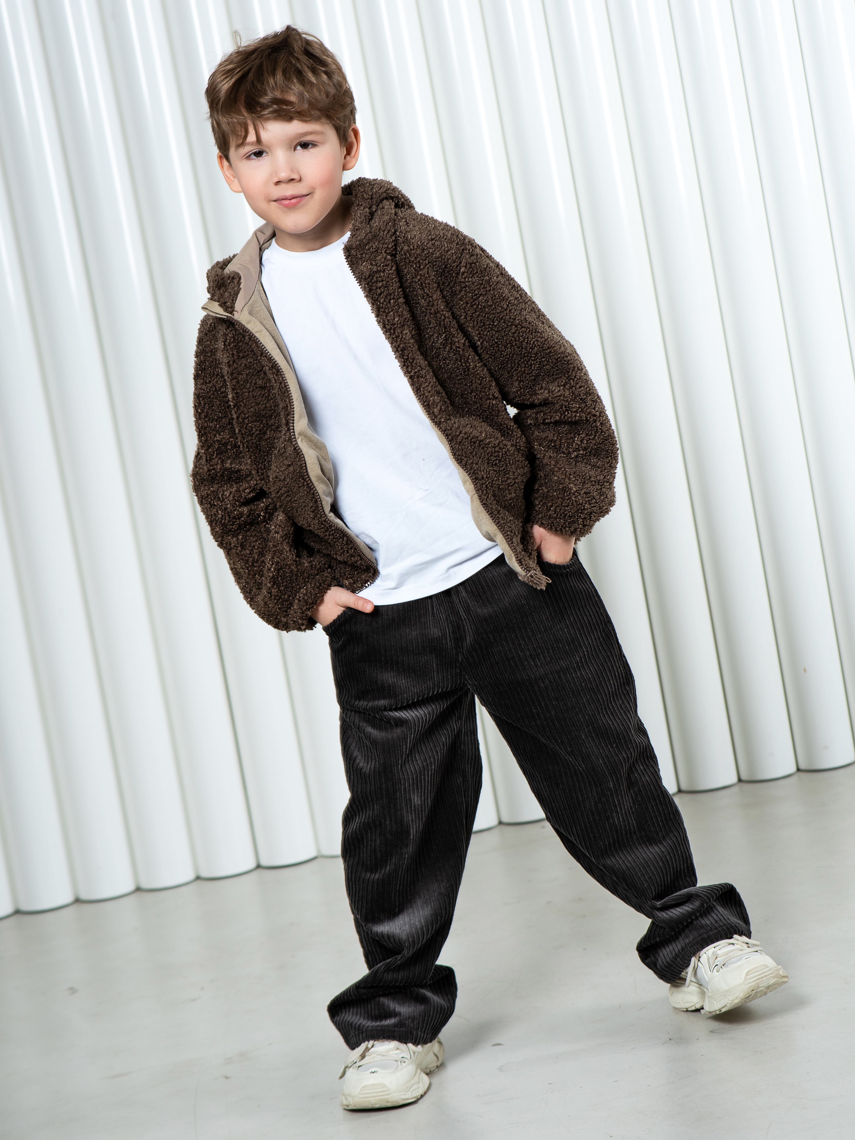 Толстовка LisaWeta FC-01-24 коричневый - фото 9