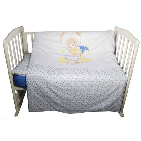 КПБ детский Babyton Luna (Луна) голубой