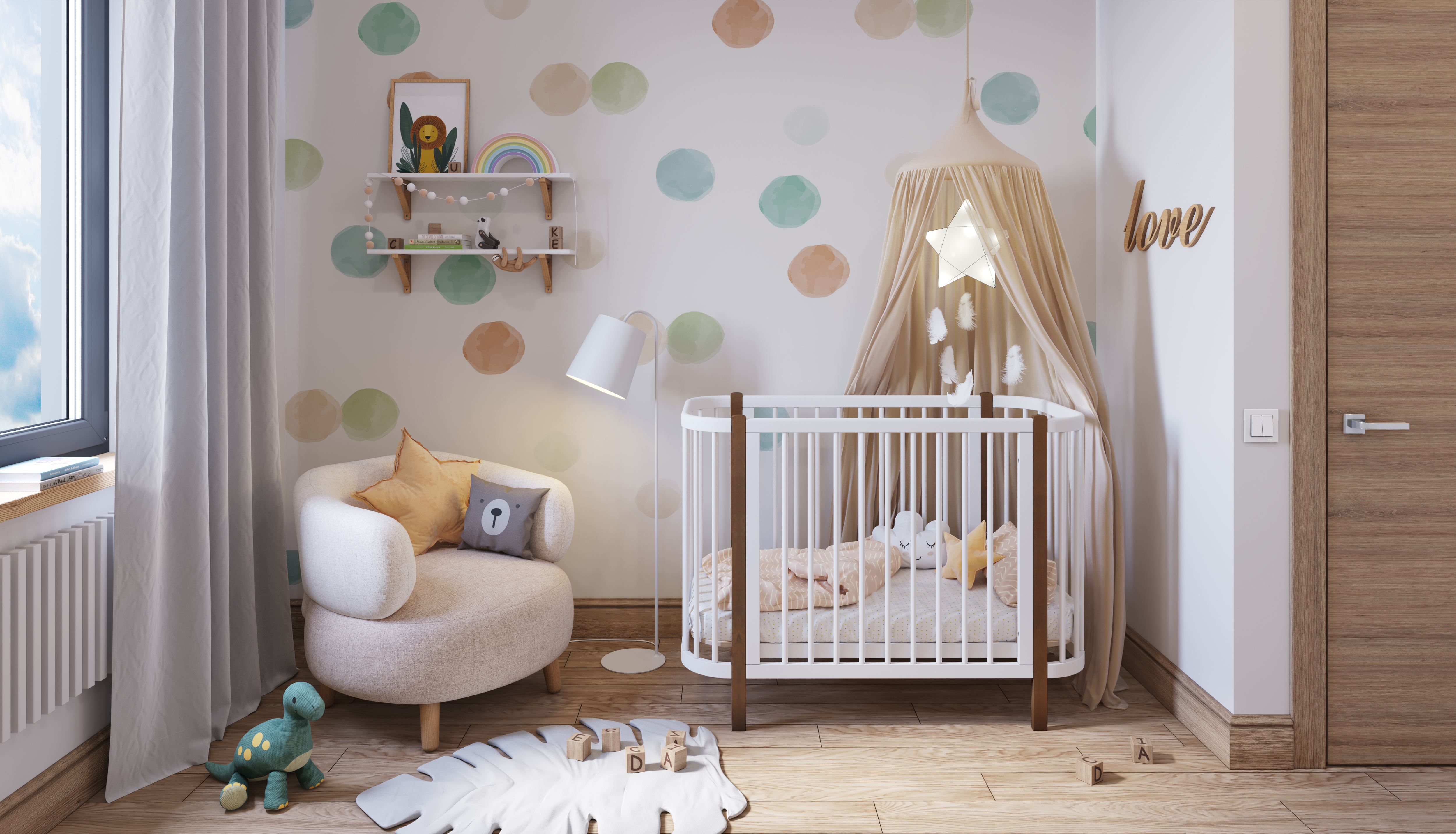 Детская кроватка Polini kids прямоугольная, продольный маятник - фото 28